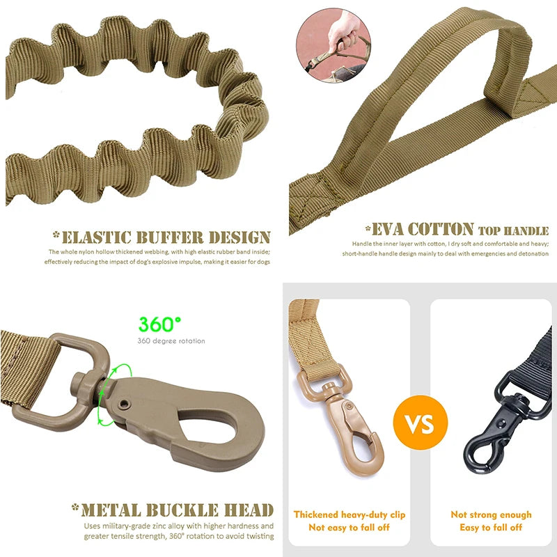 Tactical Dog Collar - Reflective & Heavy-Duty | Canisalfa