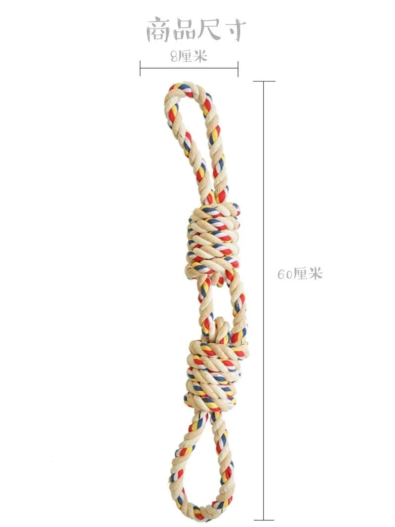 Rope and chewing toy for dogs
