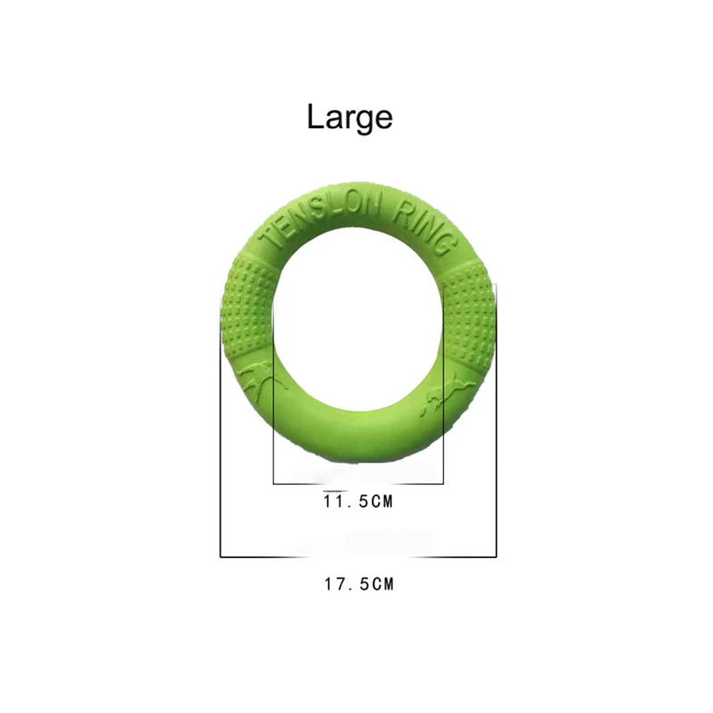 Dog Toy Flying Disk Training Ring | Canisalfa