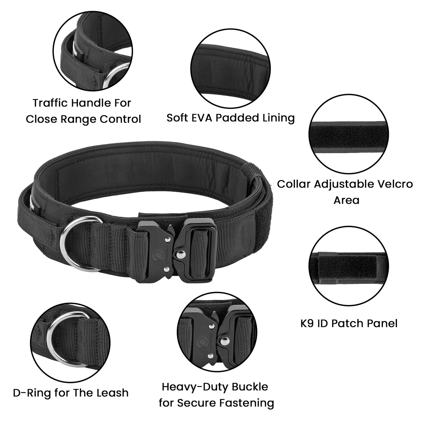 Durable Dog Collar - Comfortable & Strong | Canisalfa