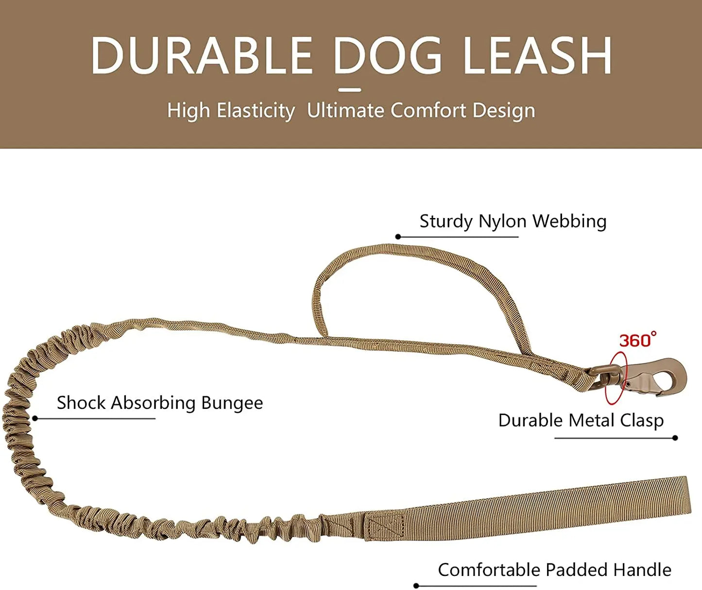 Tactical Dog Collar - Reflective & Heavy-Duty | Canisalfa
