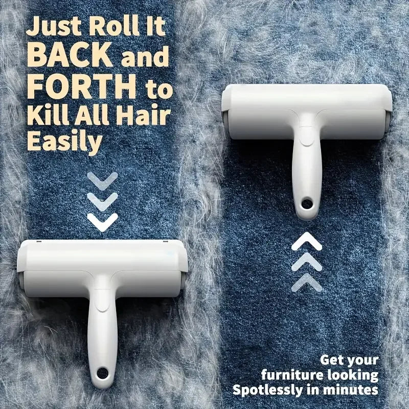 Pet Hair Remover Mitts & Lint Roller Set | Canisalfa