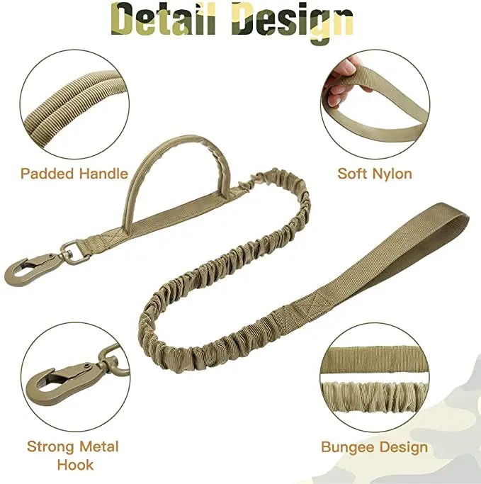 Tactical Dog Collar - Reflective & Heavy-Duty | Canisalfa