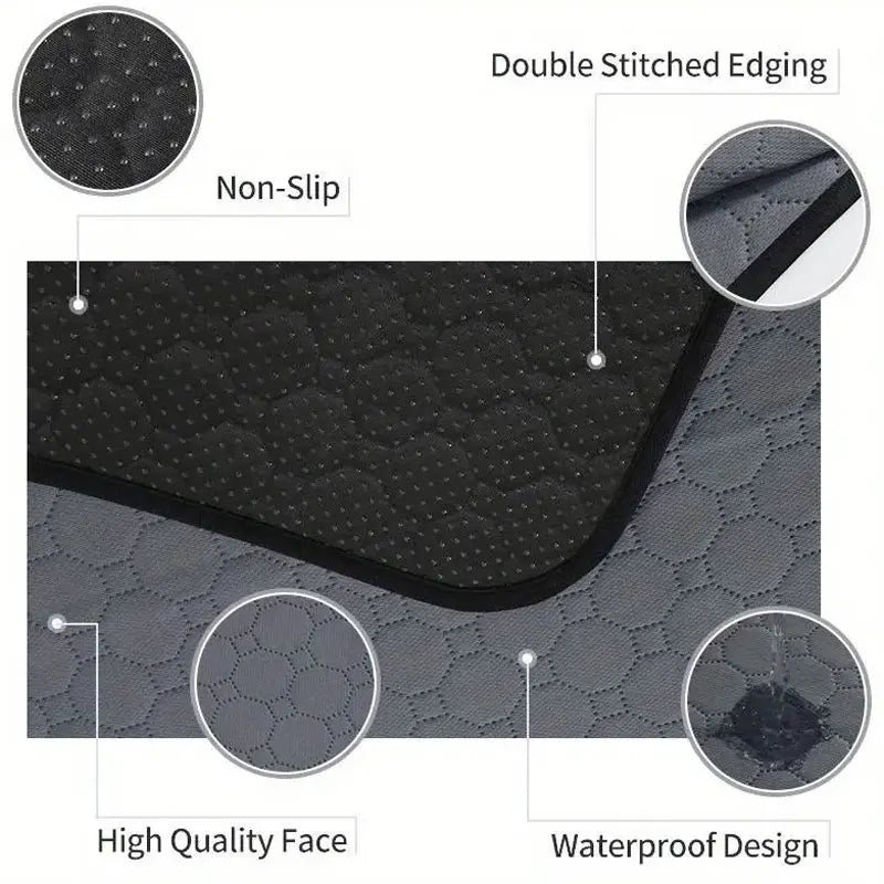 Reusable Dog Pee Pad - Washable & Absorbent Mat | Canisalfa