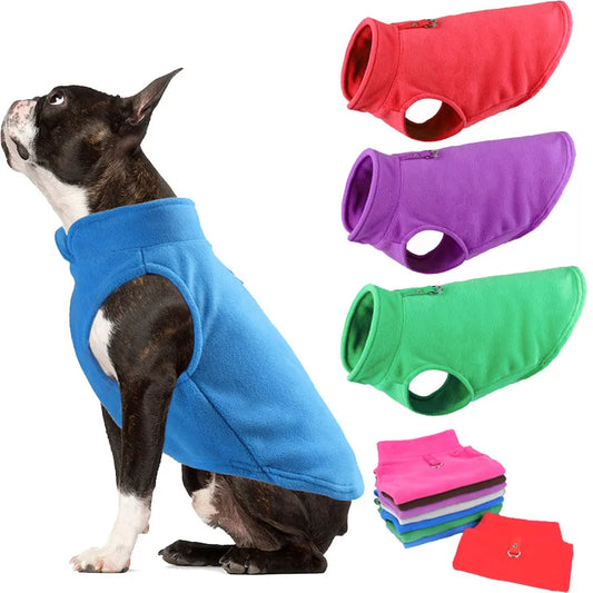 Winter Warm Fleece Dog Clothes - Cozy Pet Jacket | Canisalfa