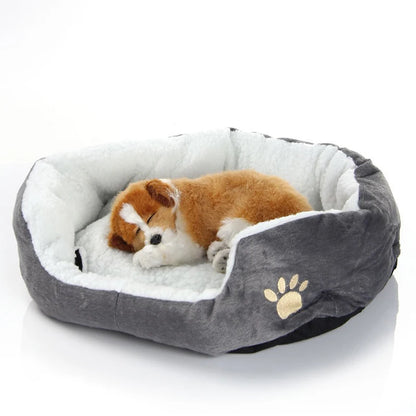 Cozy Dog & Cat Bed - Soft PP Cotton Pet Sofa | Canisalfa
