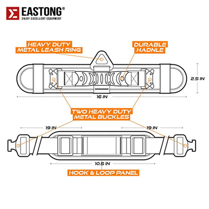 Reflective Nylon Tactical Dog Collar Classic K9 Military Training with 2 Heavy Duty Metal Buckle Handle for Large  Dog Collar