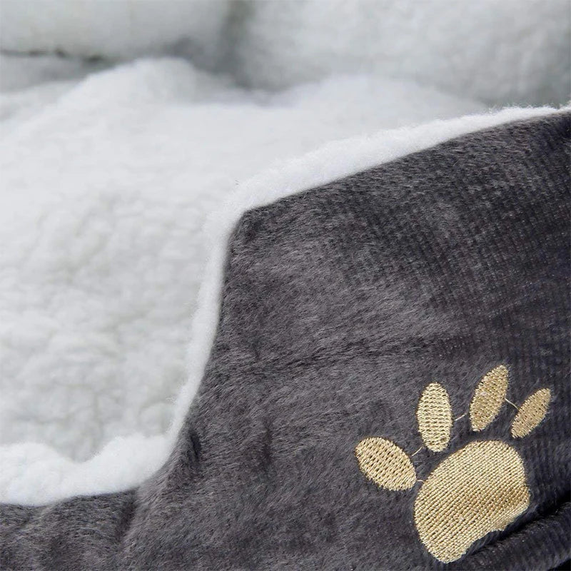 Cozy Dog & Cat Bed - Soft PP Cotton Pet Sofa | Canisalfa