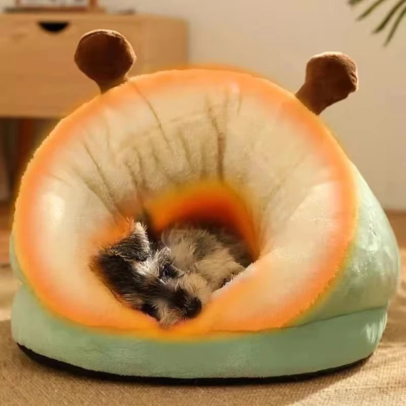 Warm Small Dog Kennel Bed - Cozy Pet House | Canisalfa
