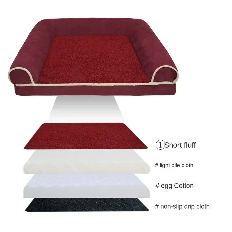Comfortable Dog Sofa Bed - Non-Slip Pet Bed | Canisalfa